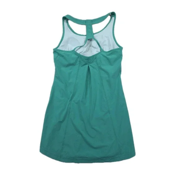 Title Nine Racerback Workout Dress Womens Large Built In Bra Tennis Athletic - Picture 2 of 10